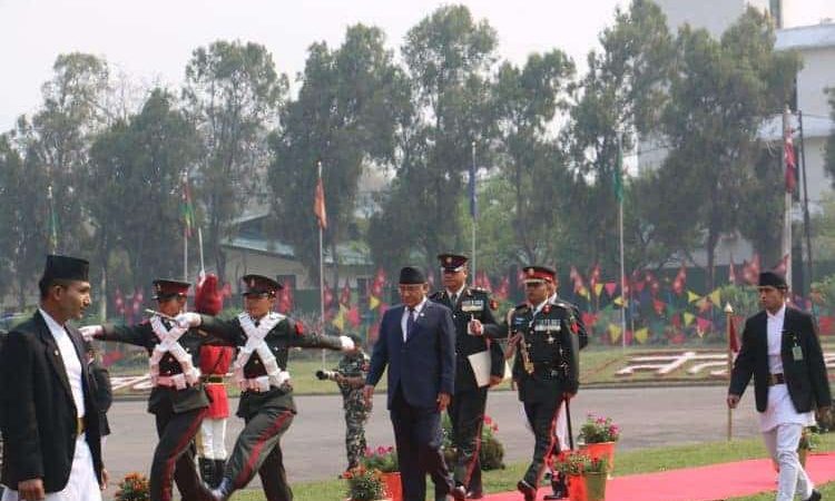 “सेनाले नेपाल र नेपालीको पहिचान र साहसलाई विश्वसामु परिचित गराउन कुनै कसर बाँकी राखेको छैन”