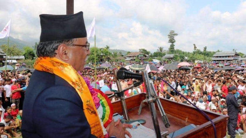 प्रचण्डको उद्घोष:-“एमाले अब मधेसबाट मात्र होइन, देशबाटै बढारिन्छ”