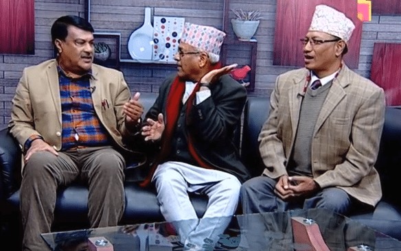 एमाले नेता बडाल र वाणिज्यमन्त्री विश्वकर्माबिच हात हालाहाल (भिडियो)