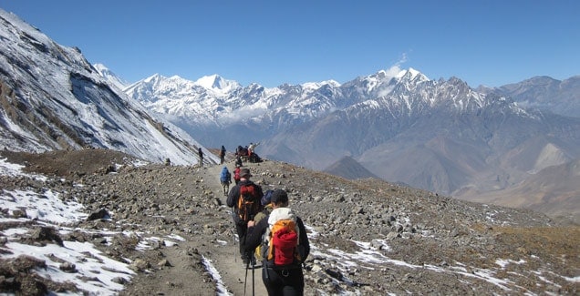 सन् २०१७ मा अन्नपूर्ण क्षेत्र :पदयात्री पर्यटकको संख्या बढेर नयाँ कीर्तिमान