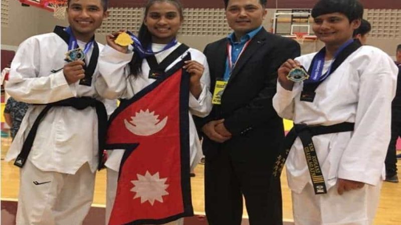 अमेरिकामा दुई नेपाली खेलाडीलाई स्वर्ण