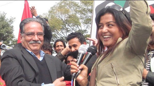 प्रचण्डको शरणमा पुगिन् “रेखा थापा”