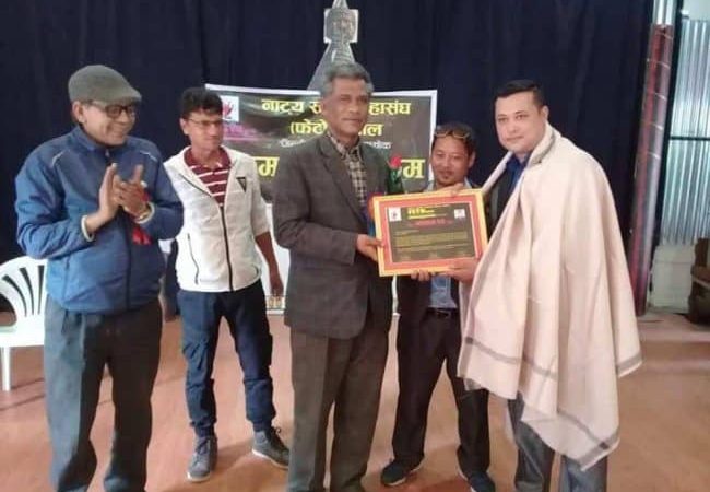 आदित्य बुढाथोकीलाई वर्षसम्मान