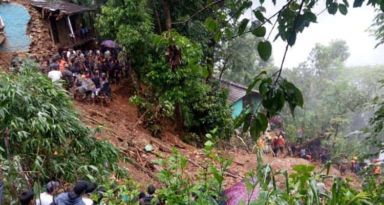 जाजरकोटमा पहिरो :  ८ जनाको मृत्यु