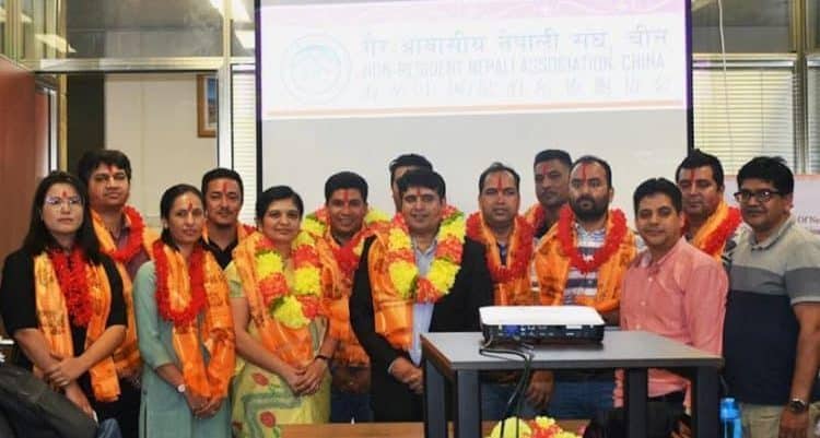 चीनमा एनआरएनएको तदर्थ कमिटी  गठन