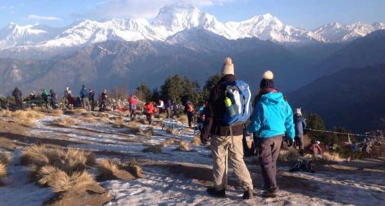 घोडेपानी-घान्द्रुक पदमार्गमा ६५ हजार पर्यटक