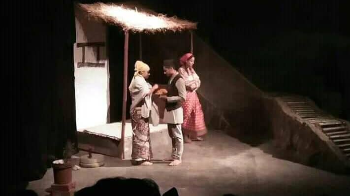 पोखरामा नाटक ‘मुनामदन’ मञ्चन  हुदै