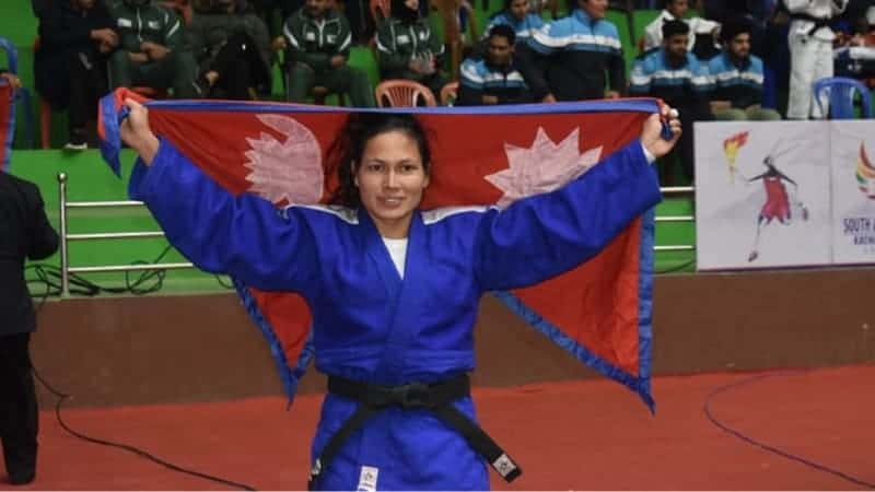 तेह्रौँँ साग : जुडोमा नेपाललाई स्वर्ण
