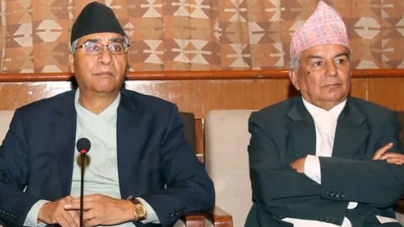 सभापति देउवा र वरिष्ठ नेता पौडेलबीच १४औँ महाधिवेशन बारे छलफल