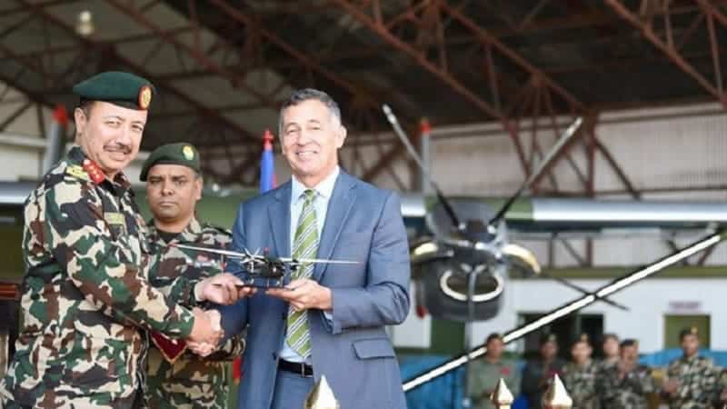 अमेरिकाले दियो नेपाली सेनालाई शक्तिशाली विमान