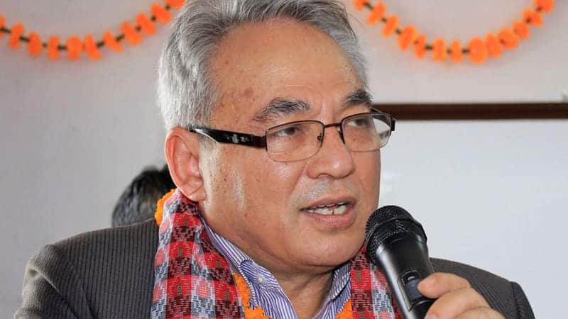 Peace, security are precondition to development: Home Minister Thapa