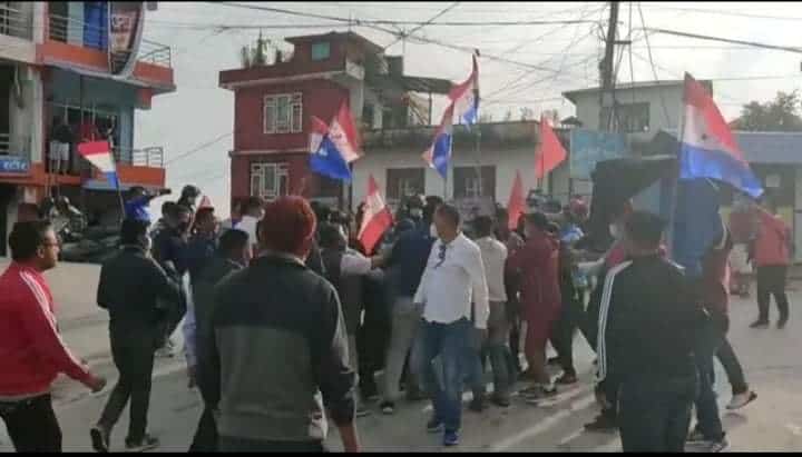 खानेपानीको माग गर्न गएका उपभोत्ता लाई मुद्दा लगाइयो, रिहाई गर्न काङ्ग्रेसको माग