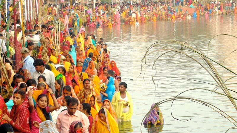 उदाउँदो सूर्यलाई अर्घ्य दिँदै चैती छठ सम्पन्न