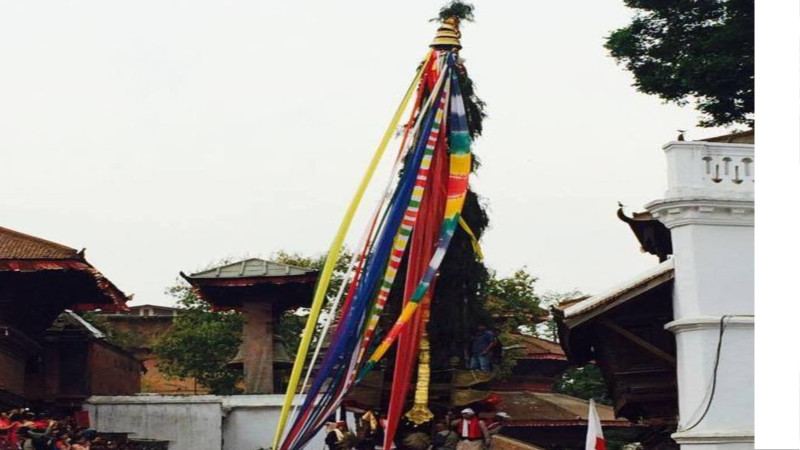 मच्छिन्द्रनाथ दर्शन गर्न भक्तजनको भीड